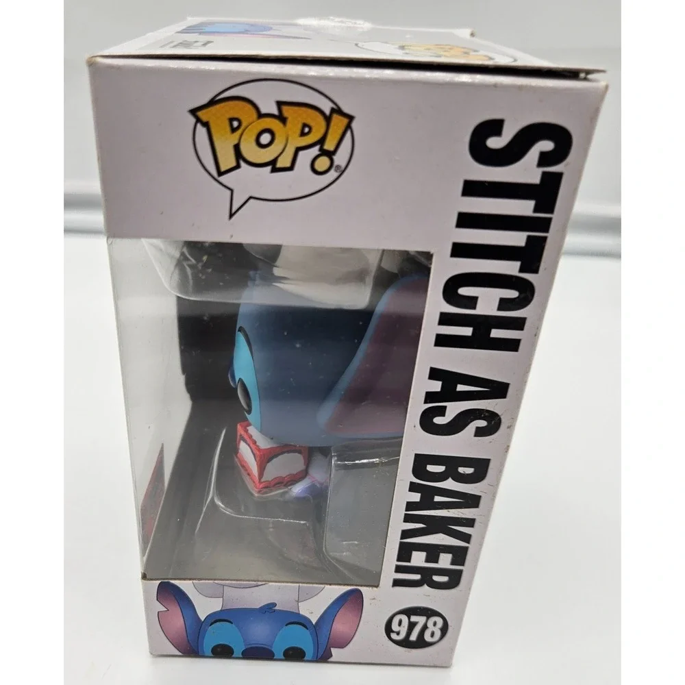 Funko Pop Disney Lilo & Stitch Stitch as Baker 978 2020 Fall Conv Exclusive